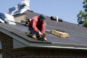 Roofer Working